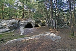 Wanderung zu den Sandsteinh&ouml;hlen der Burg Regenstein bei Blankenburg im Harz