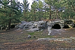 Wanderung zu den Sandsteinh&ouml;hlen der Burg Regenstein bei Blankenburg im Harz