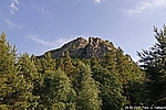Blick zur Burg Regenstein bei Blankenburg im Harz